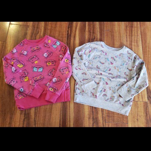 5t girls clothing bundle of 28 winter coat jeans leggings pjs shirts sweaters &+ - Picture 2 of 16